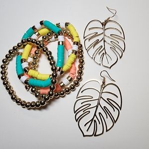 Summer Set Earrings & Braclets